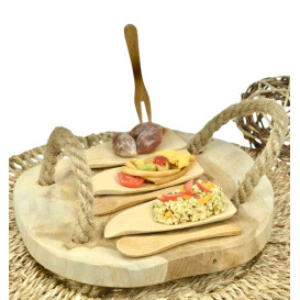 Bamboe Theelepel 9,5cm (24 stuks) 