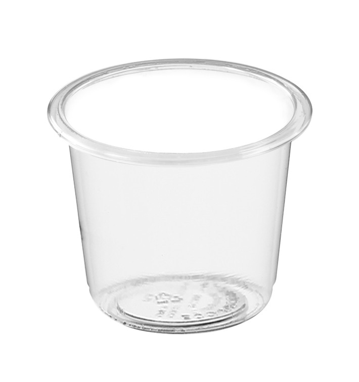 PLA Beker Transparant voor Saus 30ml Ø4,5cm (200 stuks) PLA Beker Transparant voor Saus 30ml Ø4,5cm (200 stuks)