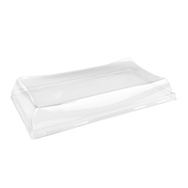 Plastic Deksel voor Platter 12x22cm (300 stuks)