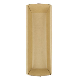 Bakvorm van papier kraft 18,8x5x4,8cm (50 stuks) 