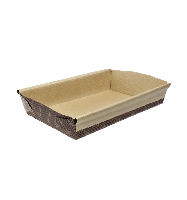 Bakvorm van papier kraft 16,8x11x3,8cm (67 stuks) Bakvorm van papier kraft 16,8x11x3,8cm (67 stuks)