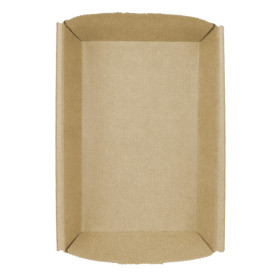 Bakvorm van papier kraft 15x9x3,5cm (80 stuks) 