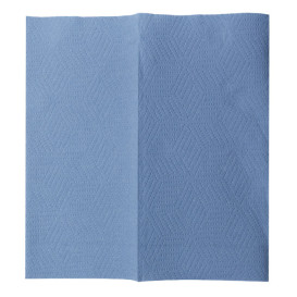 Papieren handdoek blauw 1-laags Z vouwbaar (190 stuks)