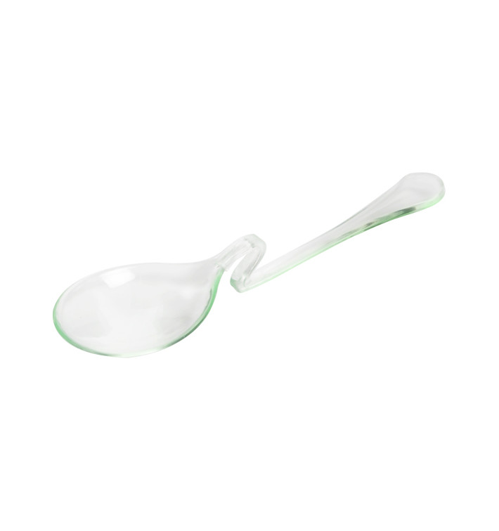 Proeving lepel PS Gebogen "Water groen" 8cm (500 stuks) Proeving lepel PS Gebogen "Water groen" 8cm (500 stuks)