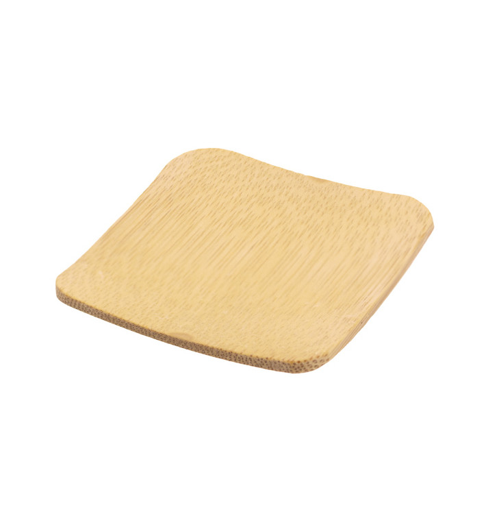 Bamboe proeving bord 6x6cm (288 stuks) Bamboe proeving bord 6x6cm (288 stuks)
