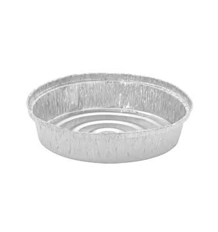 Folie pan voor gebraden kip Rond vormig 935ml Folie pan voor gebraden kip Rond vormig 935ml