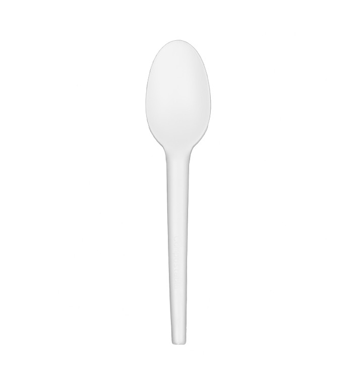 Sustainable Earth Herbruikbaar CPLA Lepel Wit 16,5cm (100 stuks) Sustainable Earth Herbruikbaar CPLA Lepel Wit 16,5cm (100 stuks)
