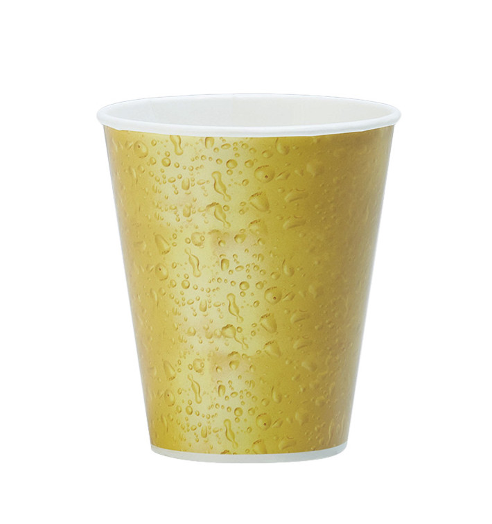 Kartonnen Bierbeker 360ml Ø9,0cm (100 Stuks) Kartonnen Bierbeker 360ml Ø9,0cm (100 Stuks)