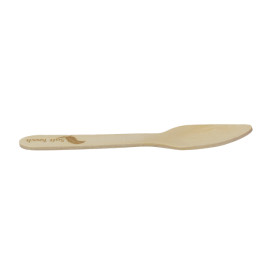 Houten Mini Lepel “Soft” 7,5cm (2.400 Stuks)