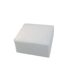 Papieren servet wit 1 laags 30x30cm (4.800 stuks)