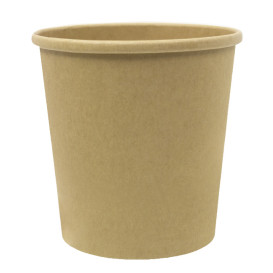 Kraft Kartonnen Pot 450ml Ø9,5cm (25 Stuks)