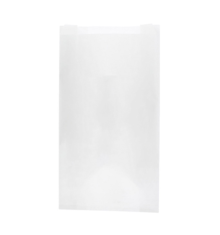 Papieren voedsel zak Vetvrij Burger Design 12+6x20cm (250 stuks) Papieren voedsel zak Vetvrij Burger Design 12+6x20cm (250 stuks)