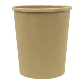 Kraft Kartonnen Pot 1.000ml Ø11,7cm (375 Stuks)
