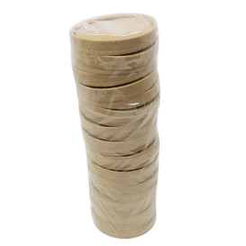 Kraft Kartonnen Deksel voor Kartonnen Pot Ø9,0cm (25 Stuks)
