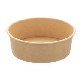 Kraft Kartonnen Saladebak 600ml Ø15,0cm (50 stuks)