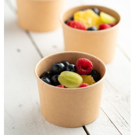 Kraft Kartonnen Potje Dessert 250ml Ø9,0cm (50 stuks)