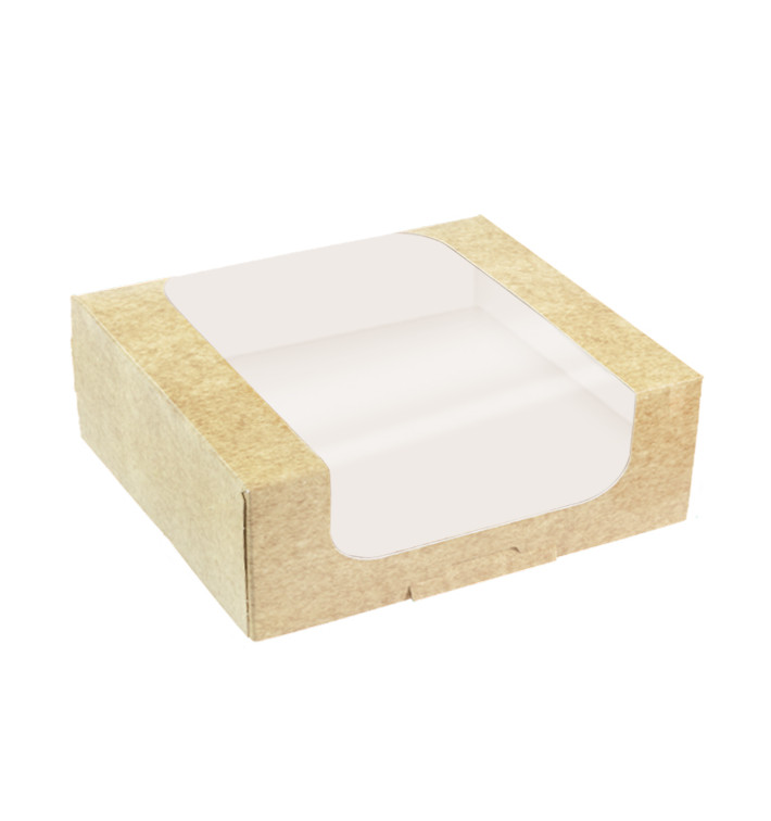 Vierkanten Kartonnen Doos PackiPack Vision Kraft 24x24x10cm (25 Stuks) Vierkanten Kartonnen Doos PackiPack Vision Kraft 24x24x10cm (25 Stuks)