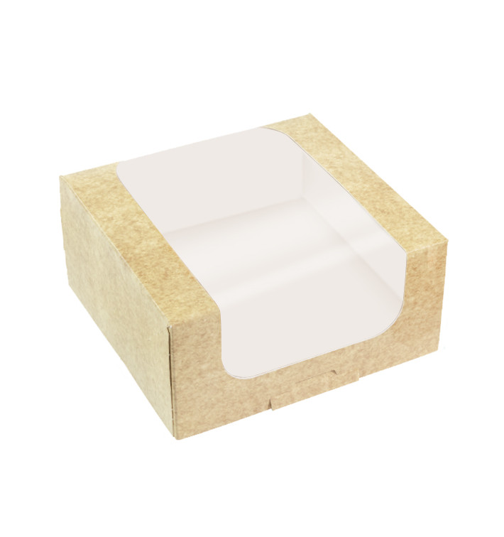 Vierkanten Kartonnen Doos PackiPack Vision Kraft 10x10x8cm (X Stuks) Vierkanten Kartonnen Doos PackiPack Vision Kraft 10x10x8cm (X Stuks)