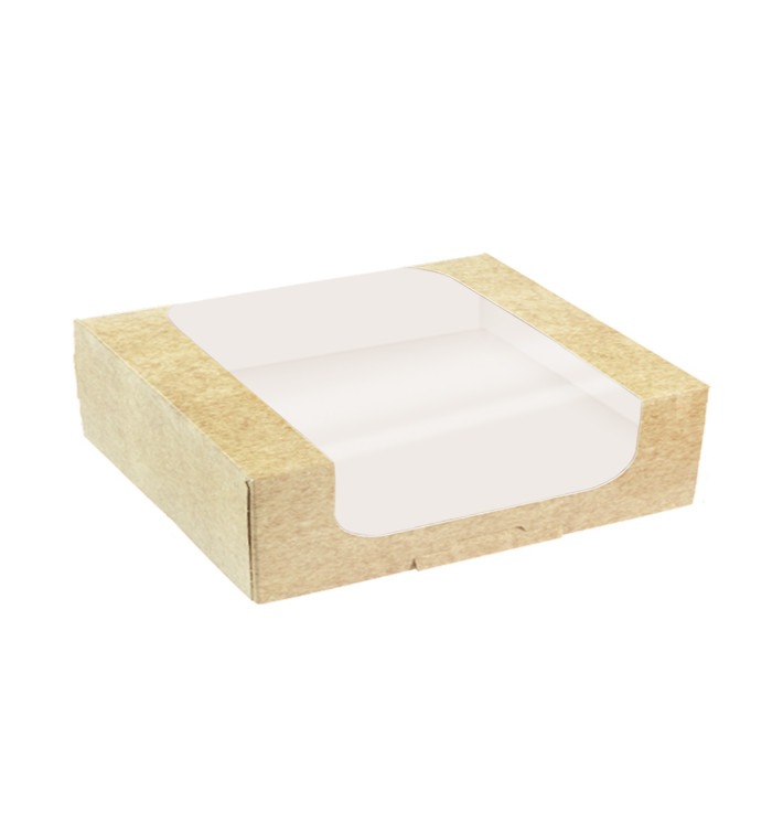 Vierkanten Kartonnen Doos PackiPack Vision Kraft 28x28x8cm (X Stuks) Vierkanten Kartonnen Doos PackiPack Vision Kraft 28x28x8cm (X Stuks)