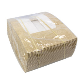 Vierkanten Kartonnen Doos PackiPack Vision Kraft 24x24x10cm (X Stuks)