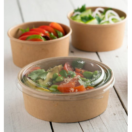 Deksel PET voor Potje 370/550ml Ø11,5cm (50 stuks)