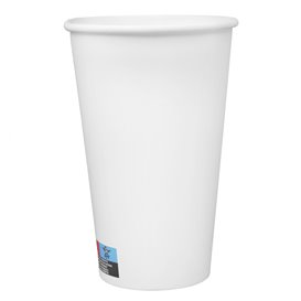 Papieren beker wit 16 Oz/500ml Ø9cm (500 stuks)