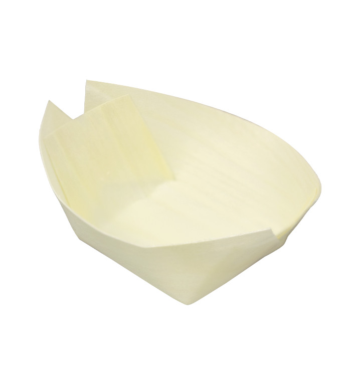 Amuse Bootje Hout 6x5cm (1.000 Stuks)