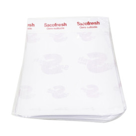 Herbruikbare Vacuümzak Sacofresh Rood 30x20cm (100 Stuks)