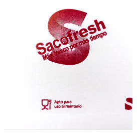 Herbruikbare Zakken van PE-Papier Zelfklevende Flap Sacofresh Rood 30x20cm (100 Stuks)