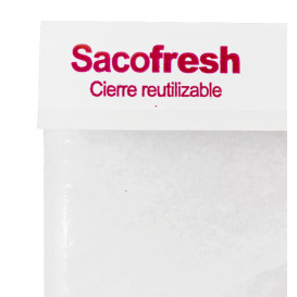 Herbruikbare Zakken van PE-Papier Zelfklevende Flap Sacofresh Rood 30x20cm (100 Stuks)