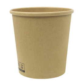 Kraft-Kraft Kartonnen Pot 450ml Ø9,5cm (25 Stuks)