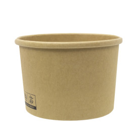 Kraft-Kraft Kartonnen Pot 250ml Ø9,0cm (400 Stuks)