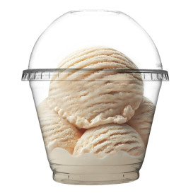 Plastic PET Container Kristal 270ml Ø9,3cm (50 stuks)