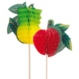 IJs decoreren set Fruit Design 20cm 