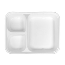 Suikerriet Snackbakjes 17x5,5x3,8cm (1000 stuks)