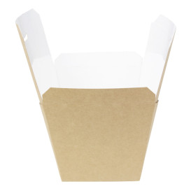 Papieren take-out Container Wok kraft 950ml (25 stuks)