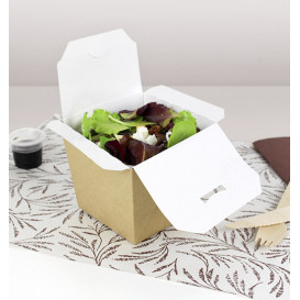 Papieren take-out Container Wok kraft 950ml (125 stuks)