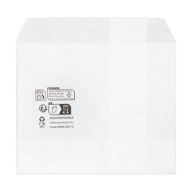 Papieren frieten envelop 12x12cm (250 stuks) 
