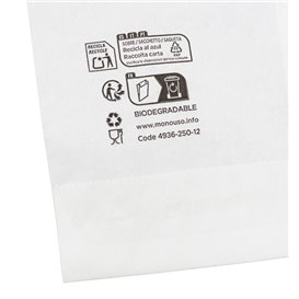 Papieren frieten envelop 12x12cm (3000 stuks)