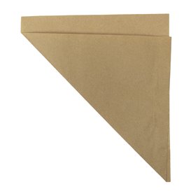 Papieren Voedsel Kegel Vetvrij Kraft 19,5cm 50gr (100 Stuks)