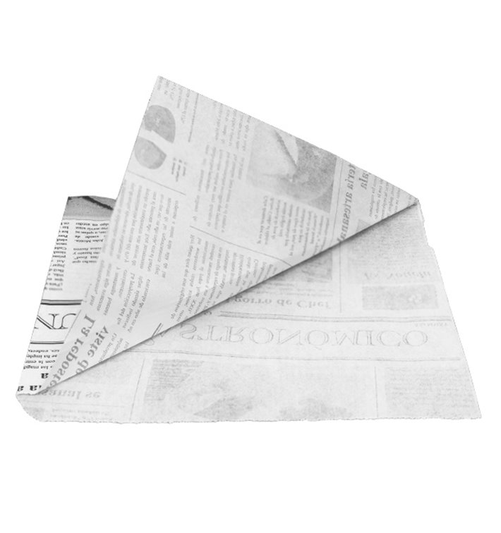 Papieren Deli Wrap Vetvrij Times 17x17cm (X Stuks) Papieren Deli Wrap Vetvrij Times 17x17cm (X Stuks)