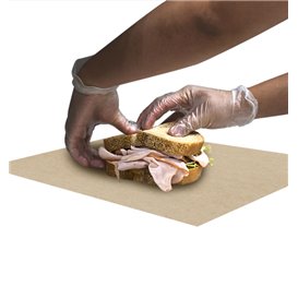 Graspapier inpakvellen kraft 28x31cm (1000 stuks) 