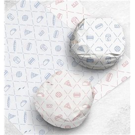 Vetvrij Papier Eco Rood 30x40cm (1.000 Stuks)