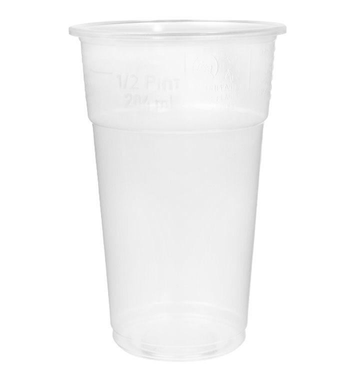 Plastic PP beker transparant 375ml Ø8,0cm (74 stuks) Plastic PP beker transparant 375ml Ø8,0cm (74 stuks)