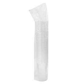 Plastic PP beker transparant 375ml Ø8,0cm (1702 stuks)