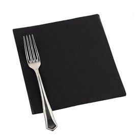 Airlaid Servet zwart 40x40cm (50 stuks) 