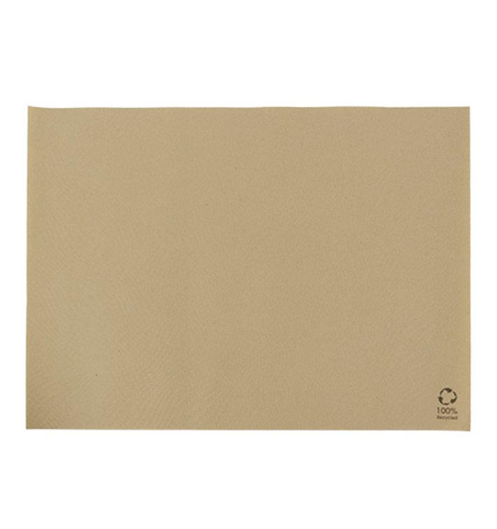 Papieren Placemats 30x40cm kraft Recycled (1000 stuks) Papieren Placemats 30x40cm kraft Recycled (1000 stuks)