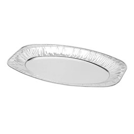 Folie dienblad Ovaal vormig 1650ml (100 stuks)