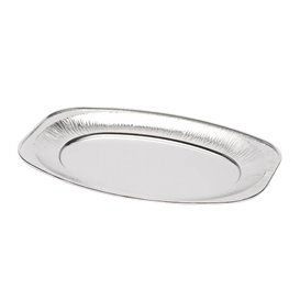 Folie dienblad Ovaal vormig 870ml (100 stuks)