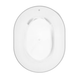 Revolve” Duurzame herbruikbare PP Bio Schaaldeksels Ovaal 22x17,4x5cm (144 stuks)